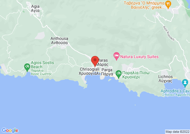 Show on the map Valtos Ionion