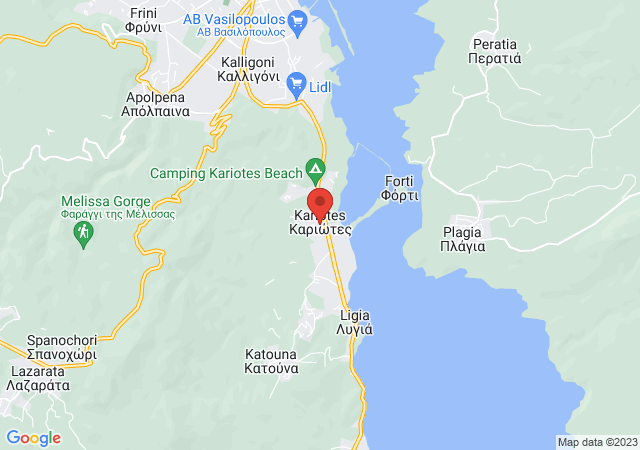 Show on the map Regalo Apartments