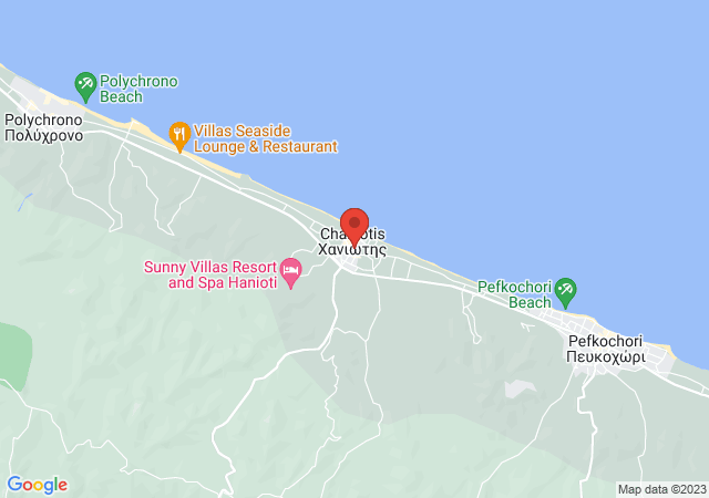 Show on the map Hanioti Apartman Flamingo