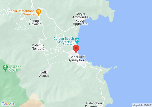 Show on the map Rania Studios Thassos