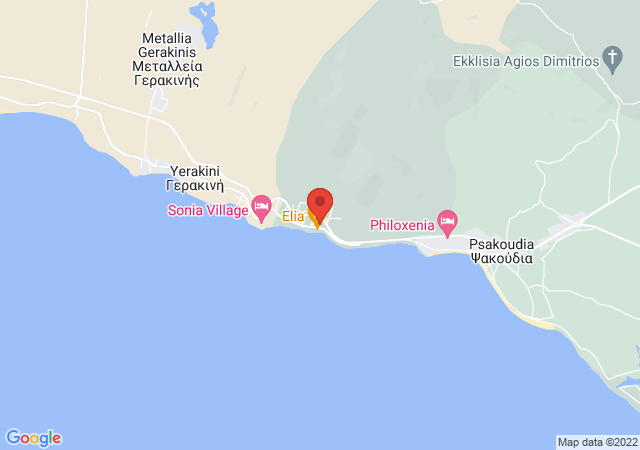 Show on the map Trikorfo Beach Resort