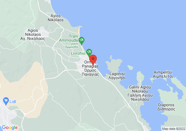 Show on the map Ormos Luxury Suites Ammos