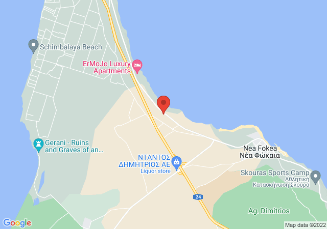 Show on the map Mel Mare Seaview Maisonette