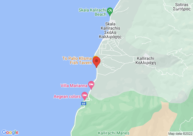 Show on the map Klisma Beach House