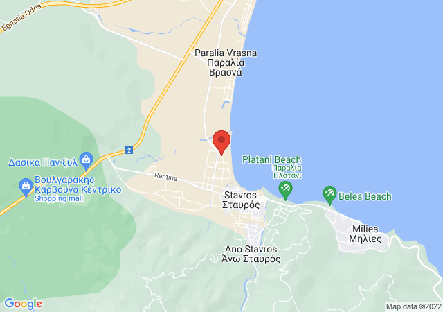 Show on the map Anastasia Mare Luxury Stavros