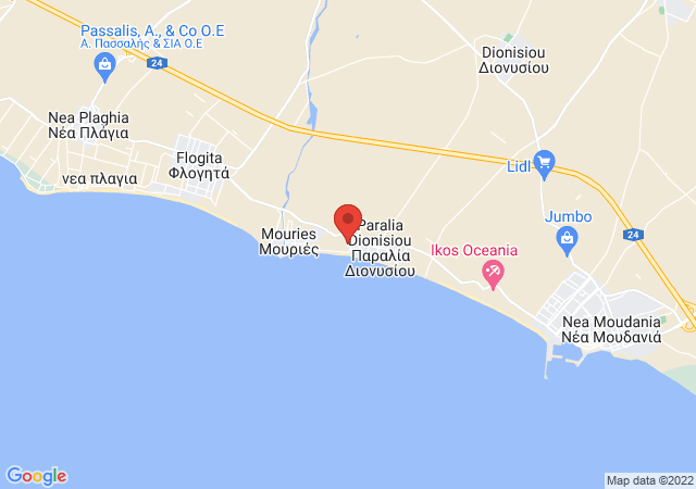 Prikaži na mapi Vasiliki Apartment Paralia Dionisiou