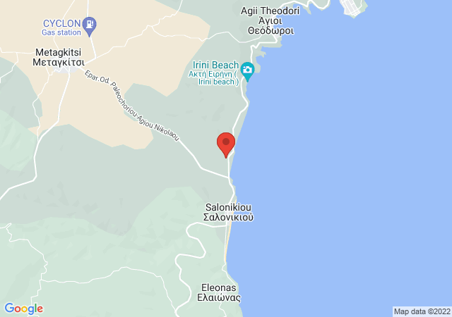 Show on the map Salonikiou Beach Luxury Residences