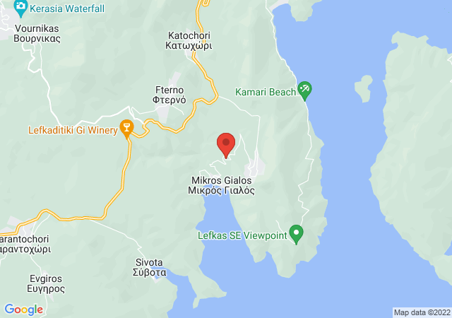 Show on the map Villa Erato