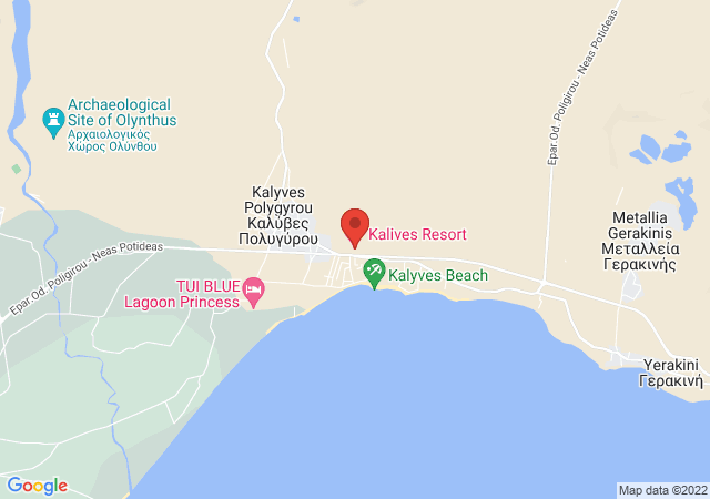 Show on the map Kalives Resort Hotel
