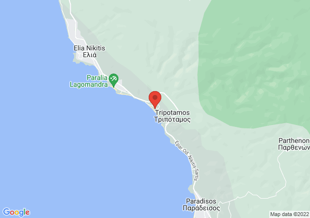 Show on the map Beach Front Maisonette Maria