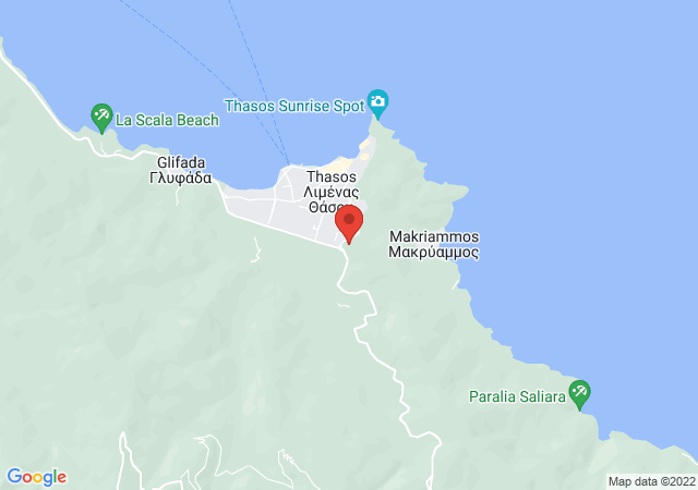 Show on the map Aspas House Thassos