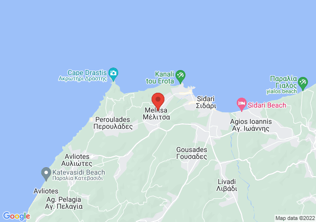 Prikaži na mapi Corfu Melitsa Hotel