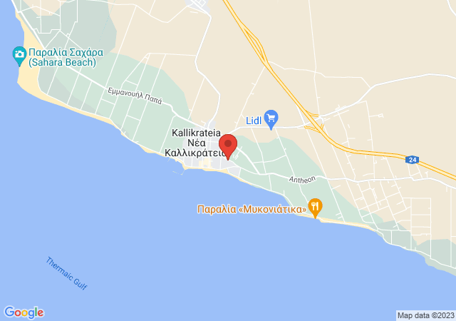 Show on the map Light Blue Hotel