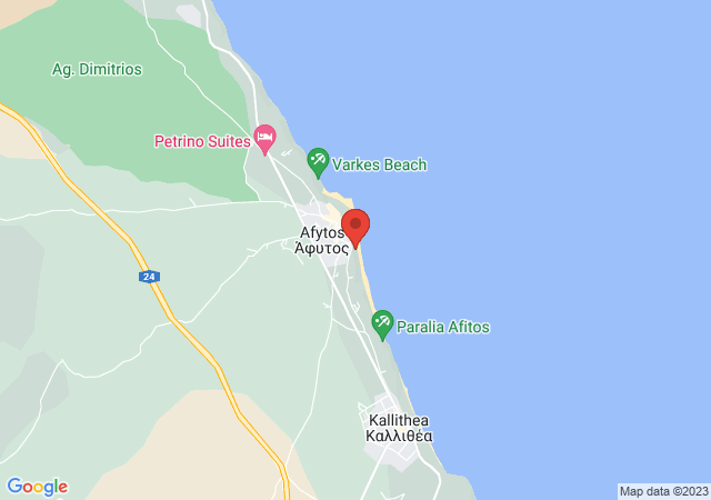 Show on the map Margarita Traditional House Afitos