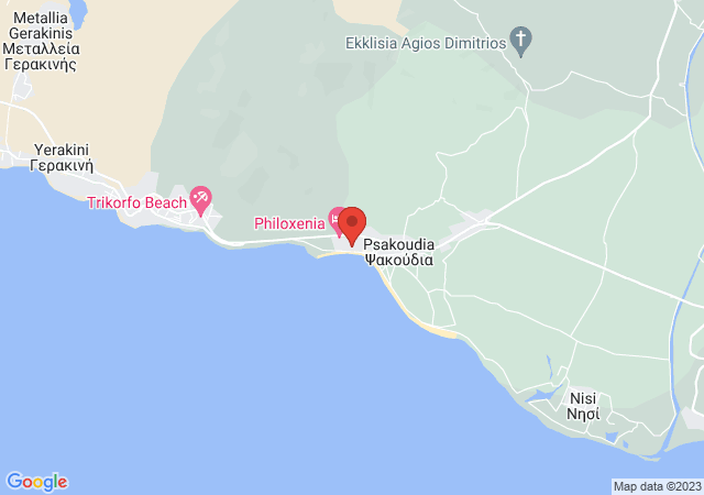 Show on the map Dimitsas George Apartments