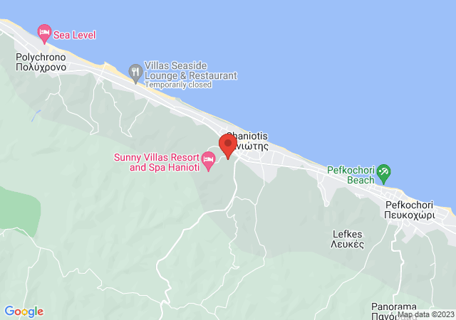 Show on the map Villa Elia Hanioti