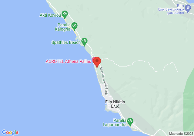 Show on the map Elia Sithonia Apartments