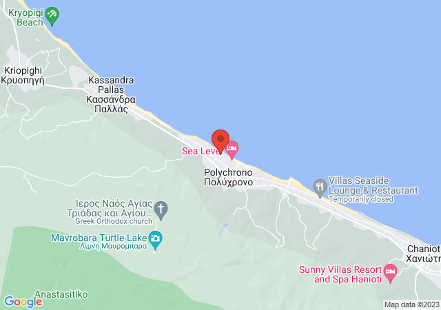 Show on the map Bungalow White Apartment