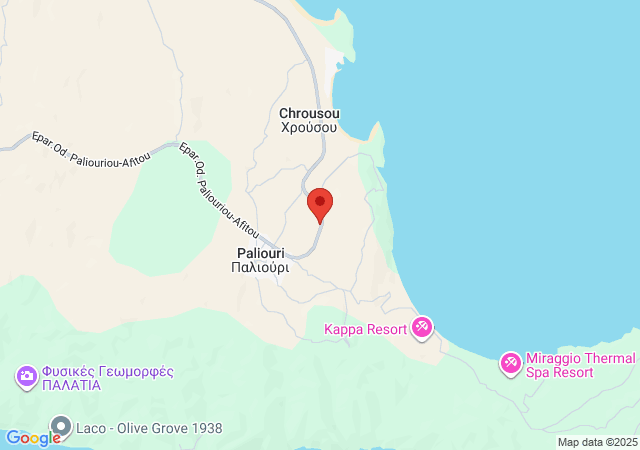 Show on the map Blue Avenue Resort