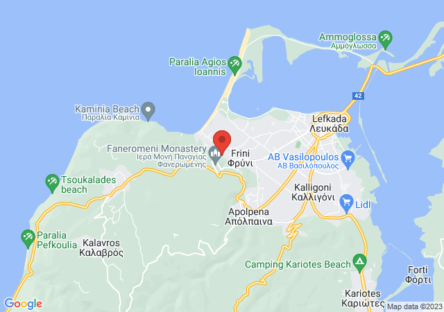 Show on the map Kastro Maistro Hotel