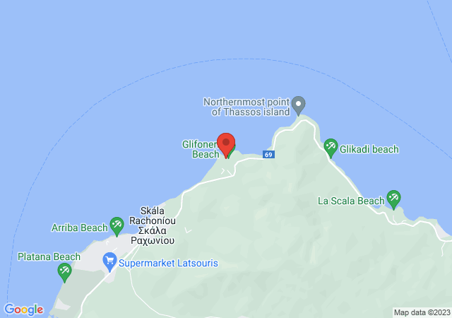 Show on the map Glifoneri Seaside House