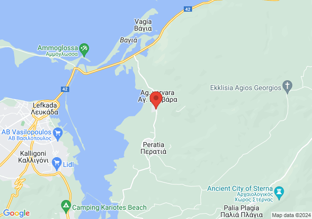 Show on the map Villa Kalisti