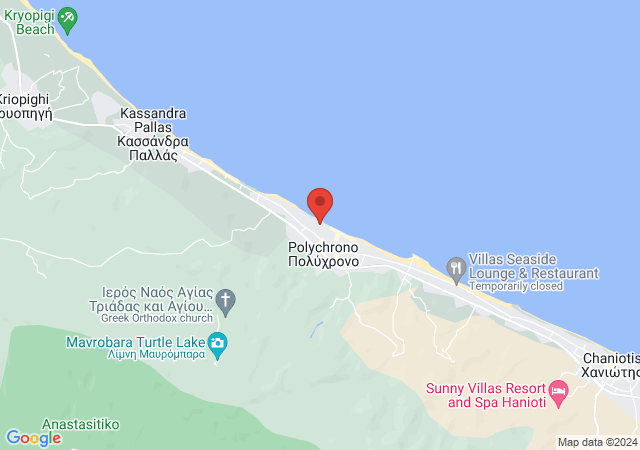 Show on the map Anthos House Polichrono