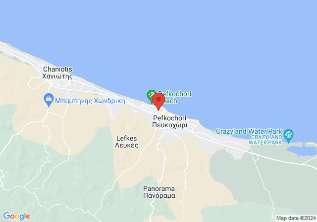 Show on the map Blue Sand Apartment