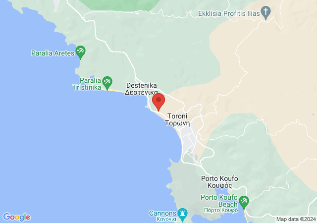 Show on the map Toroni Seazen Apartments