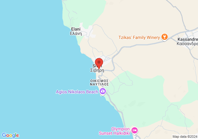 Show on the map Efi House Siviri