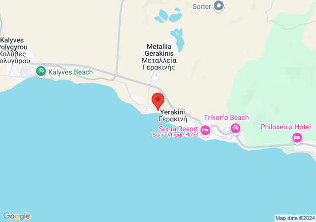 Show on the map Olympion Beach Hotel