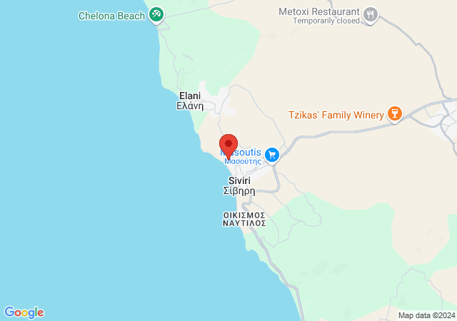 Show on the map Reya Apartment Siviri