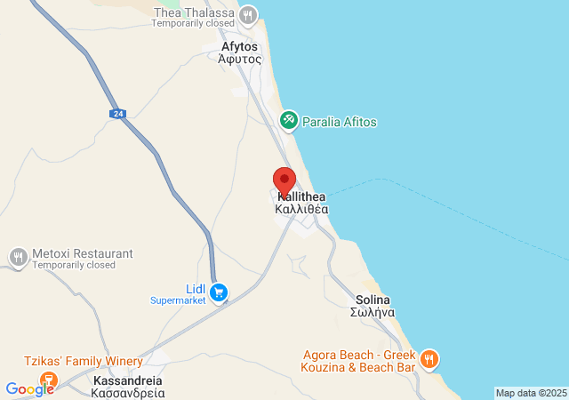 Show on the map Aya Pool Apartment