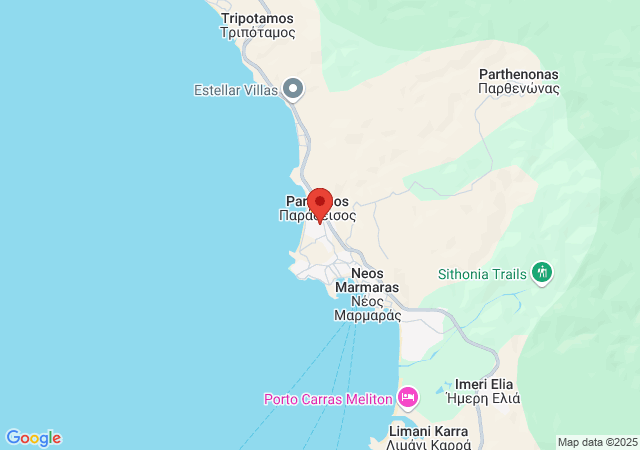 Show on the map Azure Bay Villa