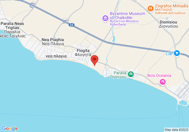 Show on the map Apartment Elinor By The Sea