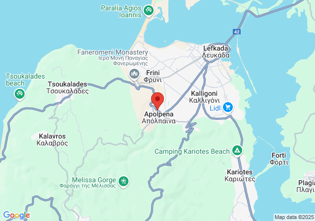 Show on the map Villa Corina