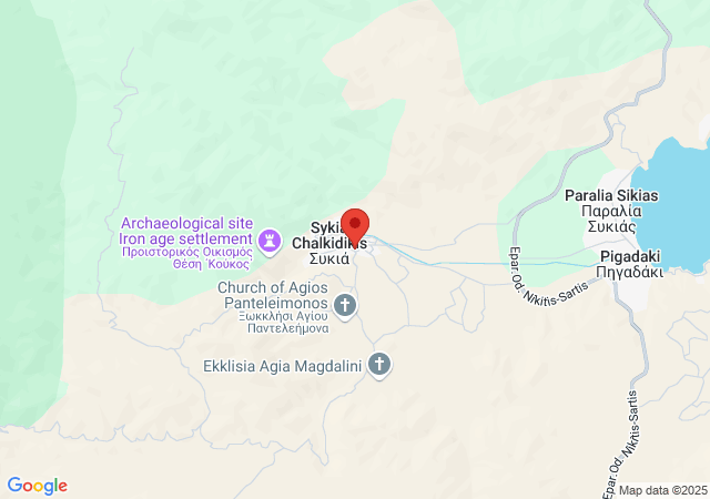 Show on the map Park View Apartment Sykia