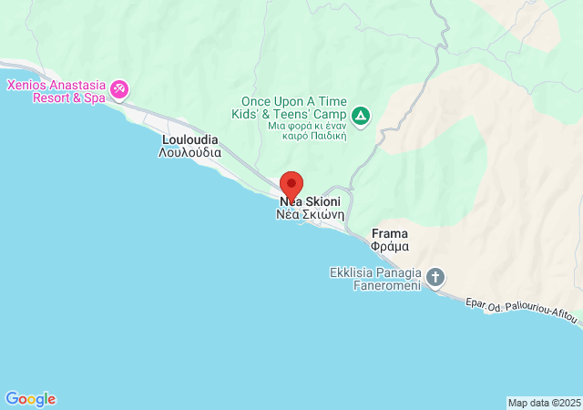 Show on the map Beach Front Heaven Apartment