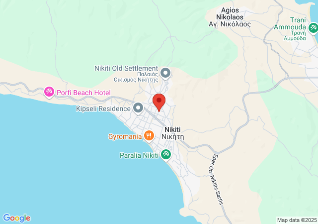 Show on the map Casa Mare Villa