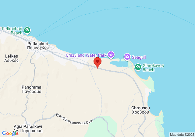 Show on the map Villa Glarokavos by Golden Residence