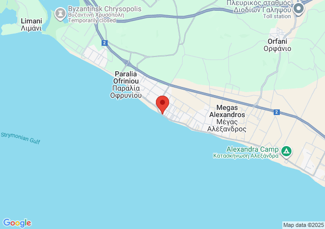 Show on the map Aris Sea View Apartment