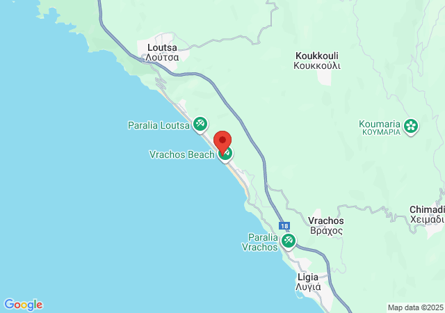 Show on the map Nireus Rooms