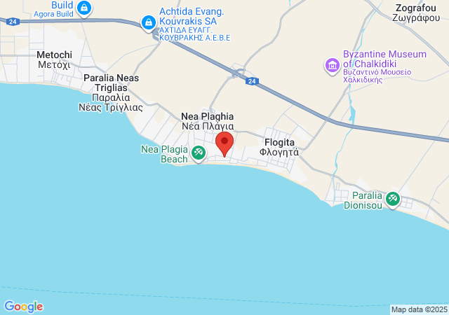 Show on the map Apartment Rica