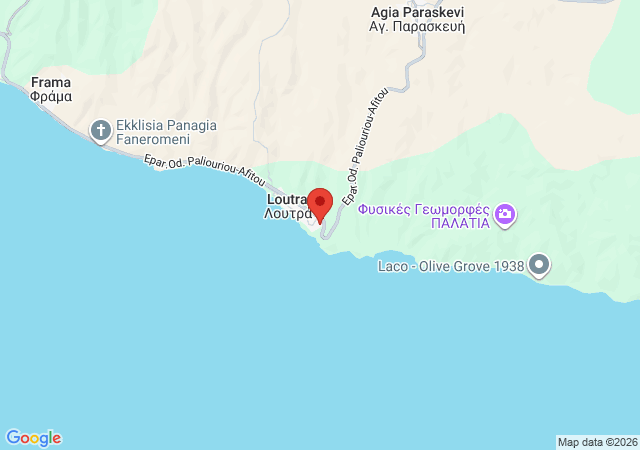 Show on the map Feni Traditional House Loutra