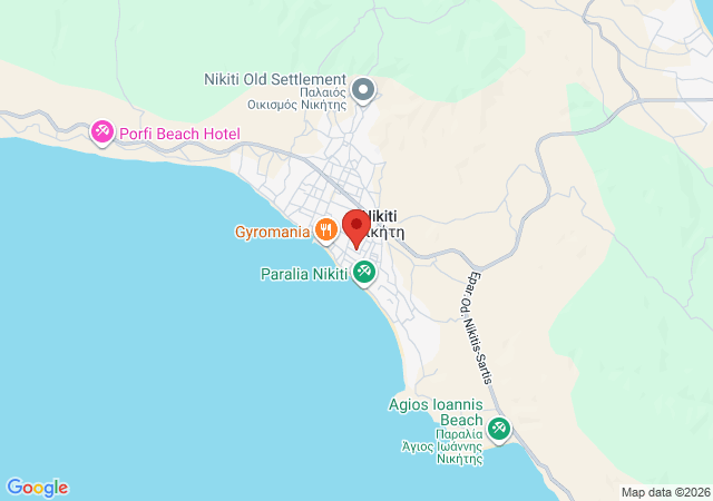 Show on the map Ifestos House Nikiti