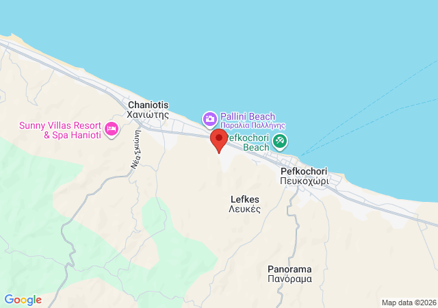 Show on the map Konstantinos House Hanioti