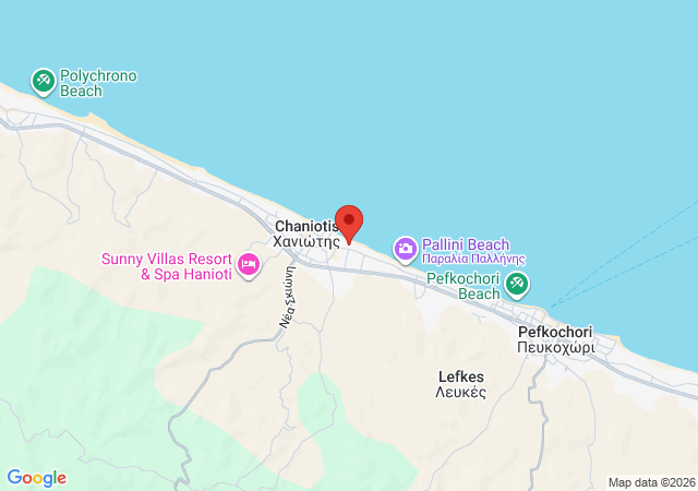 Show on the map Lefka Sea House Hanioti