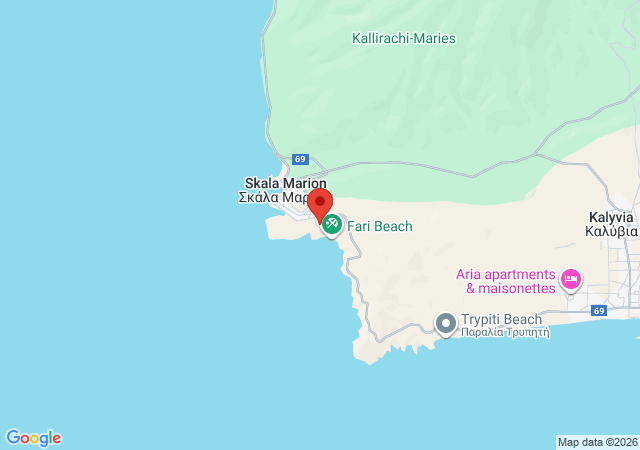 Prikaži na mapi Margarita First Line Villa Thassos