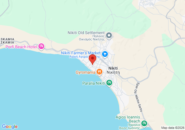 Prikaži na mapi Vanessy Villa Nikiti