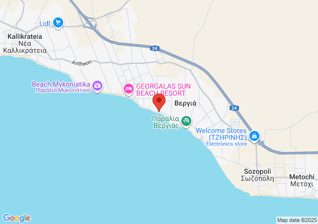 Show on the map Okkio Apartments